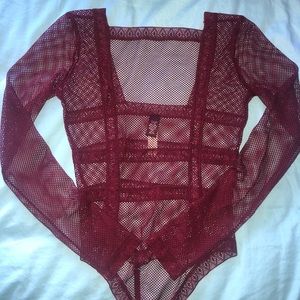 Victoria Secret Mesh Body Suit Lingerie